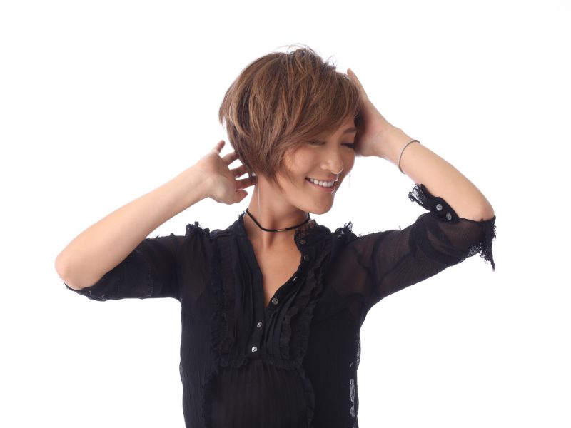 short hair style
produce by SANDO -hair doctor salon-